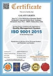 ISO certificate 